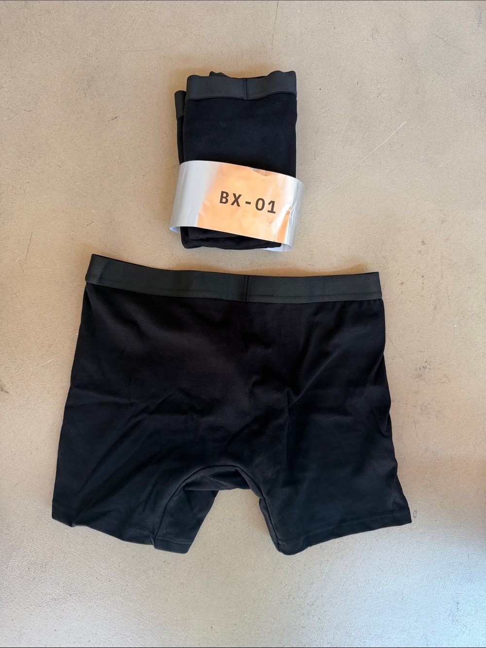 Yeezy Black Boxer Briefs set